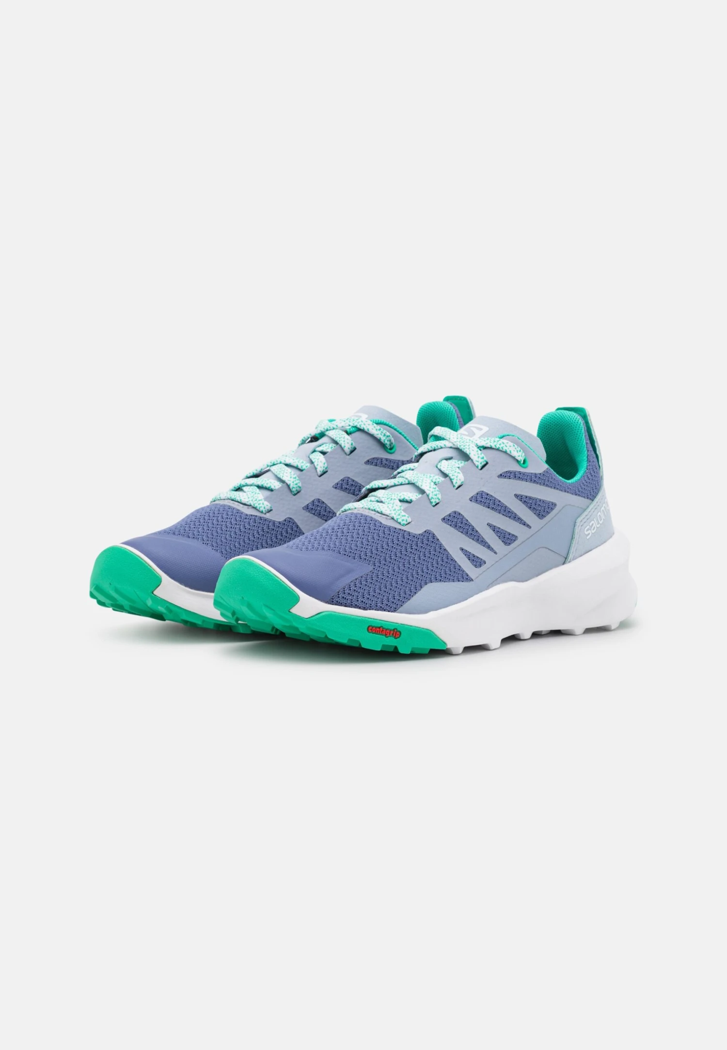 Salomon Patrol Unisex - Zapatillas De Senderismo - Velvet Morning/Zen Blue/Mint Leaf 4 Salomon Patrol Unisex - Zapatillas De Senderismo - Velvet Morning/Zen Blue/Mint Leaf - Imagen 2