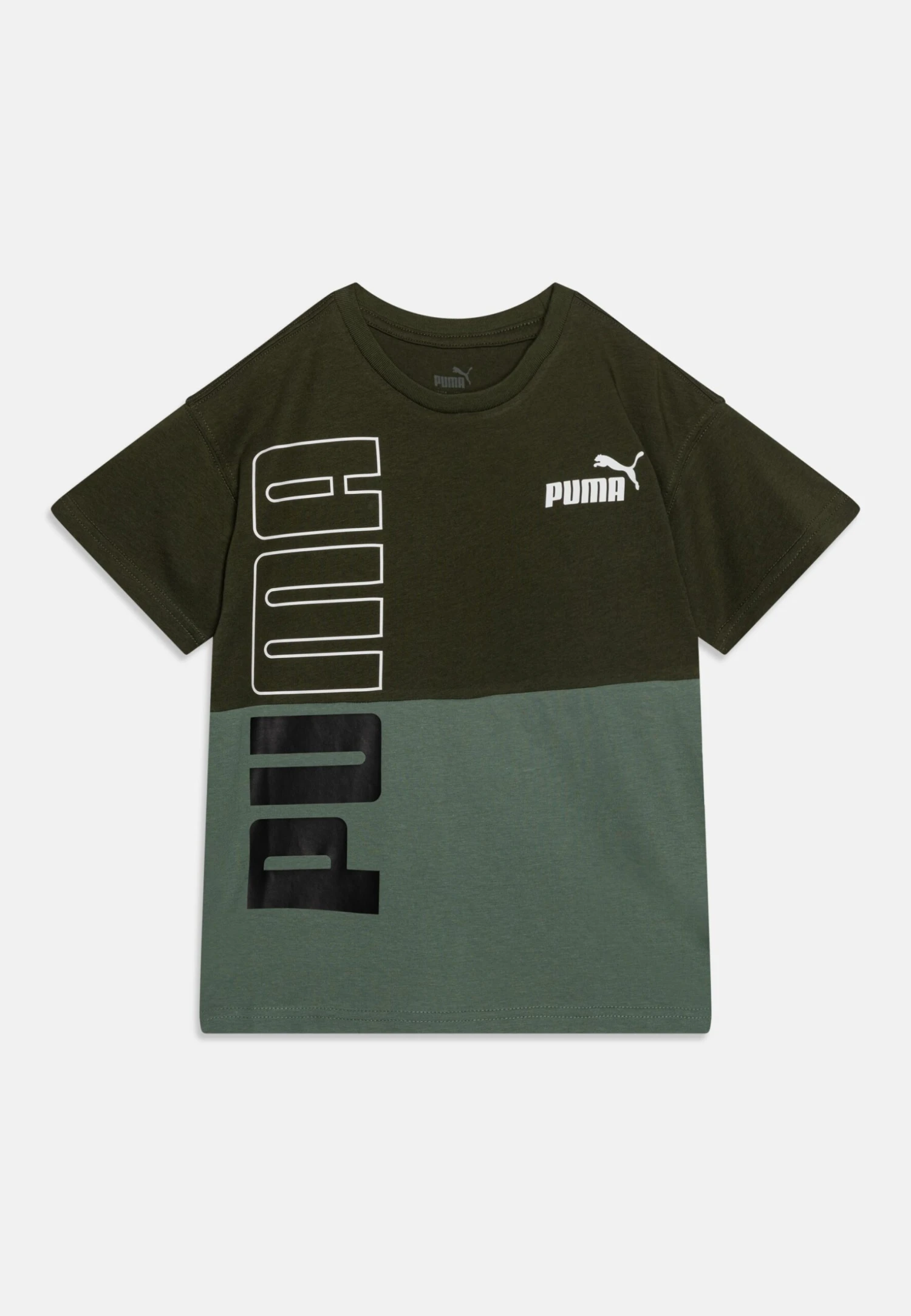 Puma Power Colorblock Tee Unisex - Camiseta Estampada - Myrtle 3 Puma Power Colorblock Tee Unisex - Camiseta Estampada - Myrtle