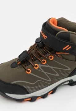 Hi-Tec Blackout Mid Wp Jr Unisex - Zapatillas De Senderismo - Khaki/Black/Orange -Tienda De Moda Juvenil 13b36029609c464293351083f6d6499f