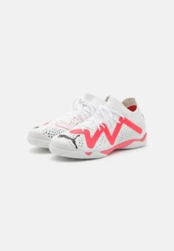 Puma Future Match It Mid Jr Unisex - Botas De Fútbol Sin Tacos - White/Black/Fire Orchid -Tienda De Moda Juvenil 13ef41c78f86492da2d9084b5365a7e6