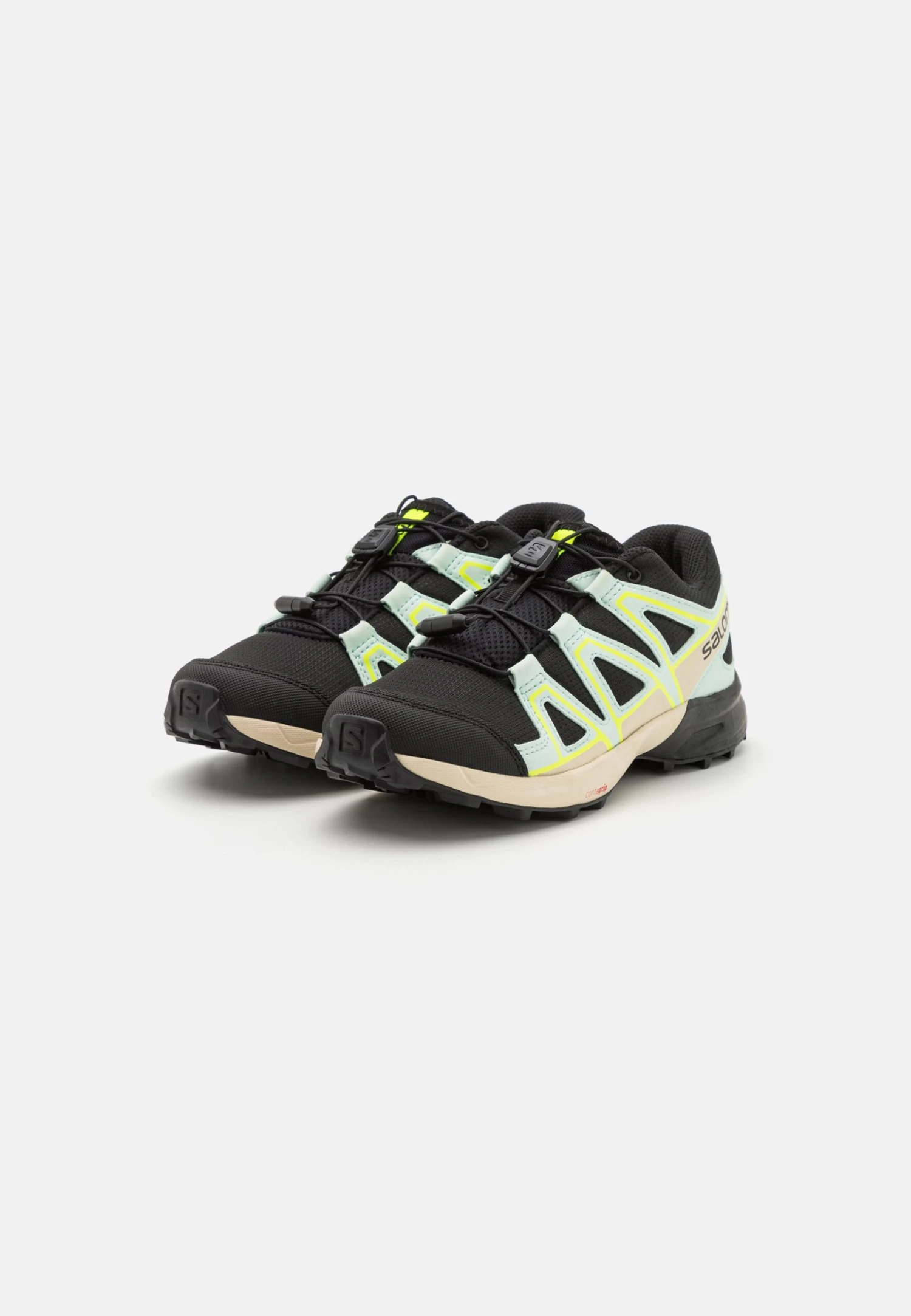 Salomon Speedcross Unisex - Zapatillas De Senderismo - Black/Bleached Aqua/Bleached Sand 4 Salomon Speedcross Unisex - Zapatillas De Senderismo - Black/Bleached Aqua/Bleached Sand - Imagen 2