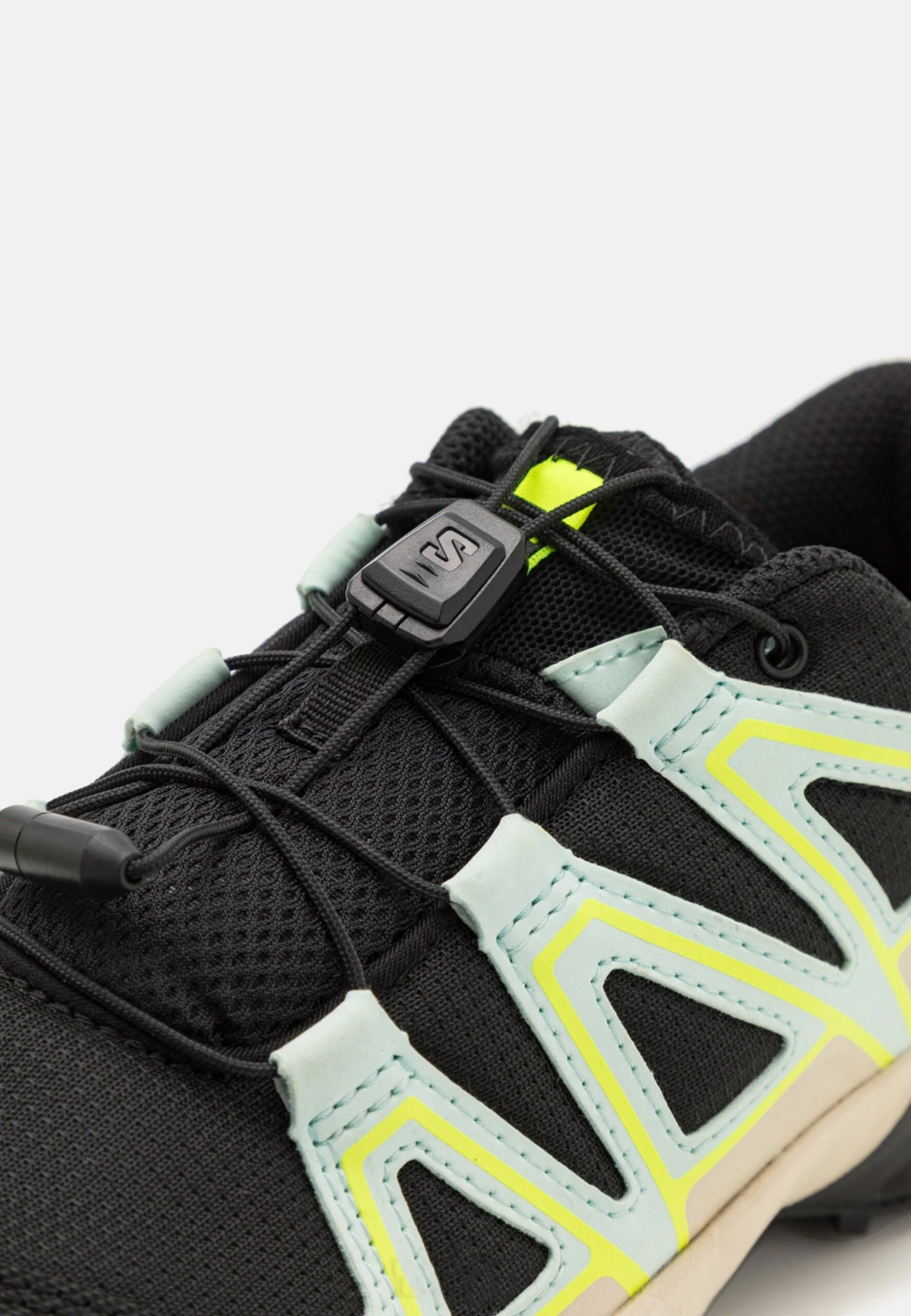 Salomon Speedcross Unisex - Zapatillas De Senderismo - Black/Bleached Aqua/Bleached Sand 8 Salomon Speedcross Unisex - Zapatillas De Senderismo - Black/Bleached Aqua/Bleached Sand - Imagen 6