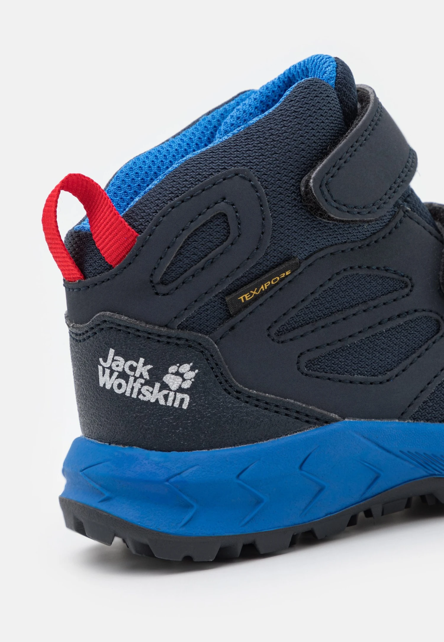 Jack Wolfskin Woodland Texapore Mid Vc K - Zapatillas De Senderismo - Dark Blue/Red 11 Jack Wolfskin Woodland Texapore Mid Vc K - Zapatillas De Senderismo - Dark Blue/Red - Imagen 10