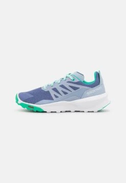 Salomon Patrol Unisex - Zapatillas De Senderismo - Velvet Morning/Zen Blue/Mint Leaf