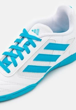 ADIDAS PERFORMANCE Super Sala 2 Unisex - Botas De Fútbol Sin Tacos - Footwear White/Solar Red/Team Royal Blue -Tienda De Moda Juvenil 2af9f96832e64ebf870a868b8878a936