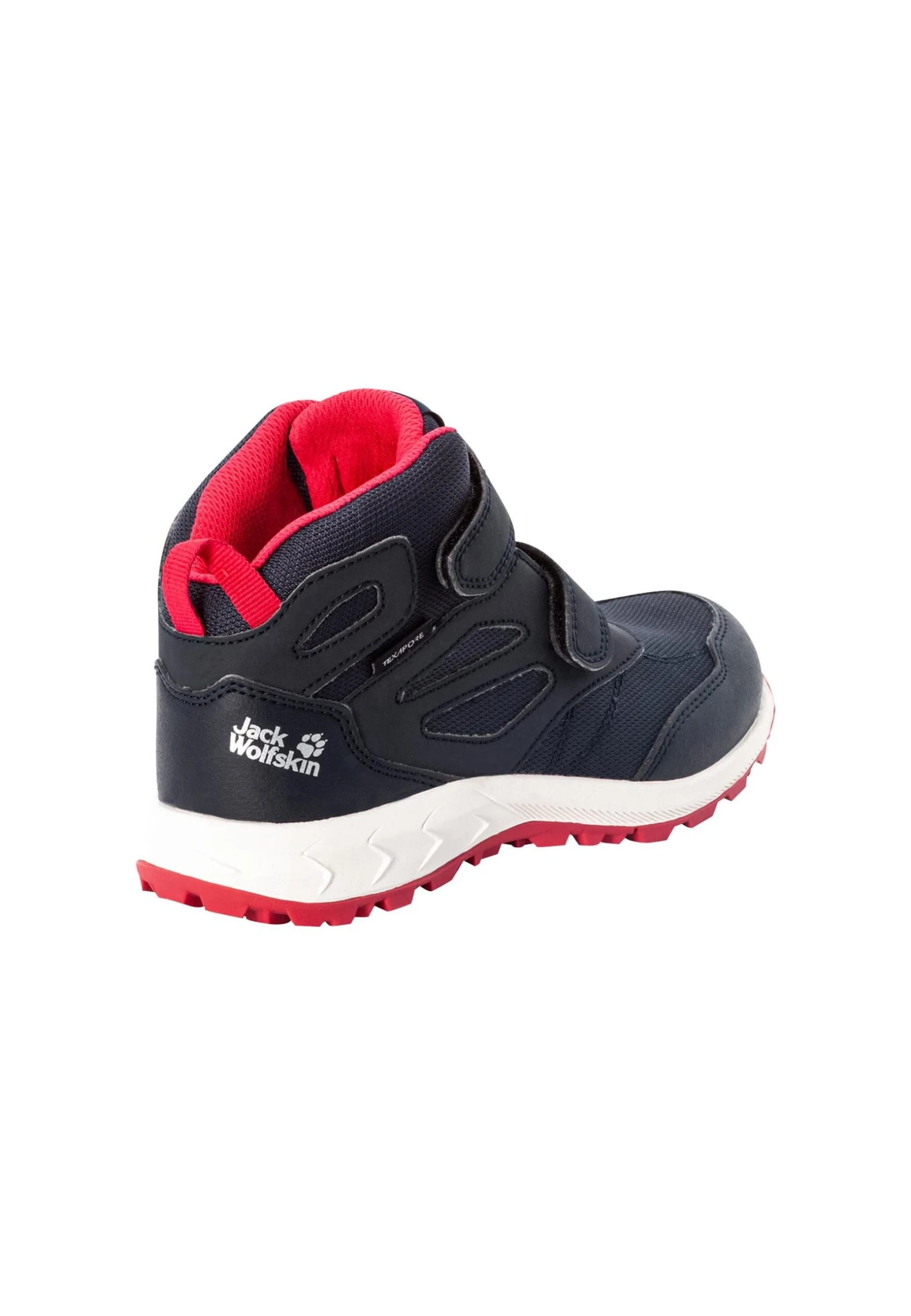 Jack Wolfskin Woodland Texapore Mid Vc K - Zapatillas De Senderismo - Dark Blue / Pink 5 Jack Wolfskin Woodland Texapore Mid Vc K - Zapatillas De Senderismo - Dark Blue / Pink - Imagen 3