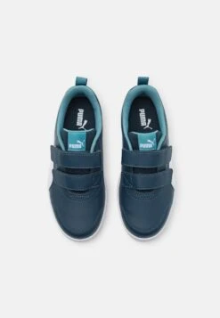 Puma Courtflex V2 V Ps - Zapatillas De Entrenamiento - Dark Night/White -Tienda De Moda Juvenil 318a5f6f14674811900402e6cefa2e1e