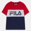 Fila Balimo Blocked Tee Unisex - Camiseta Estampada - Medieval Blue/True Red/Bright White -Tienda De Moda Juvenil 36925b5f326647f792ed86222b757559