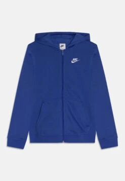 Nike Sportswear Hoodie Club Unisex - Sudadera Con Cremallera - Game Royal/White