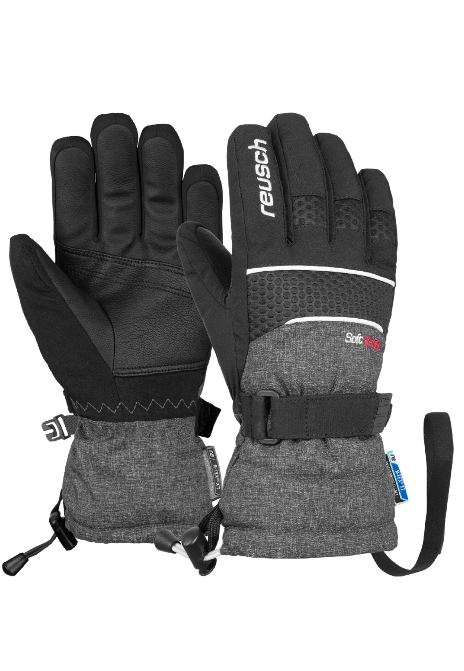 Reusch Connor R-Tex® Xt Junior - Guantes - Black/Black Melange 5 Reusch Connor R-Tex® Xt Junior - Guantes - Black/Black Melange - Imagen 3