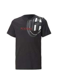 Puma A C Milan Ftbllegacy- Equipación De Clubes - Black Tango Red