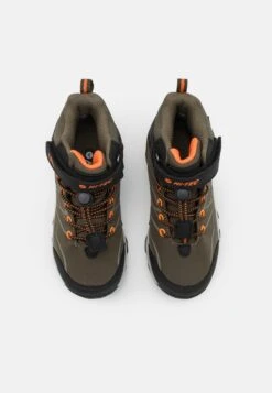 Hi-Tec Blackout Mid Wp Jr Unisex - Zapatillas De Senderismo - Khaki/Black/Orange -Tienda De Moda Juvenil 488f41f1eb01430da4b64bc349c6fff2