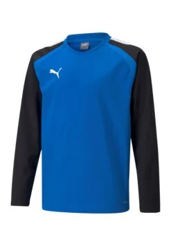 Puma Camiseta De Manga Larga - Blue/Black