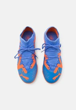 Puma Future Match Tt Mid Jr Unisex - Botas De Fútbol Multitacos - Blue Glimmer/White/Ultra Orange -Tienda De Moda Juvenil 52cb6fbc543a458f8da5a0d1e9e7582d