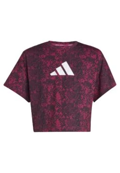 ADIDAS PERFORMANCE Tee - Camiseta Deportiva - Semi Lucid Fuchsia/Carbon/White
