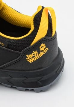 Jack Wolfskin Woodland Texapore - Zapatillas De Senderismo - Black/Burly Yellow -Tienda De Moda Juvenil 6439ed06f9034d2da2cf2b50a067b011