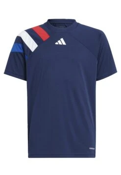 ADIDAS PERFORMANCE Fortore- Camiseta Estampada - Team Navy Blue Team Collegiate Red White Royal Blue