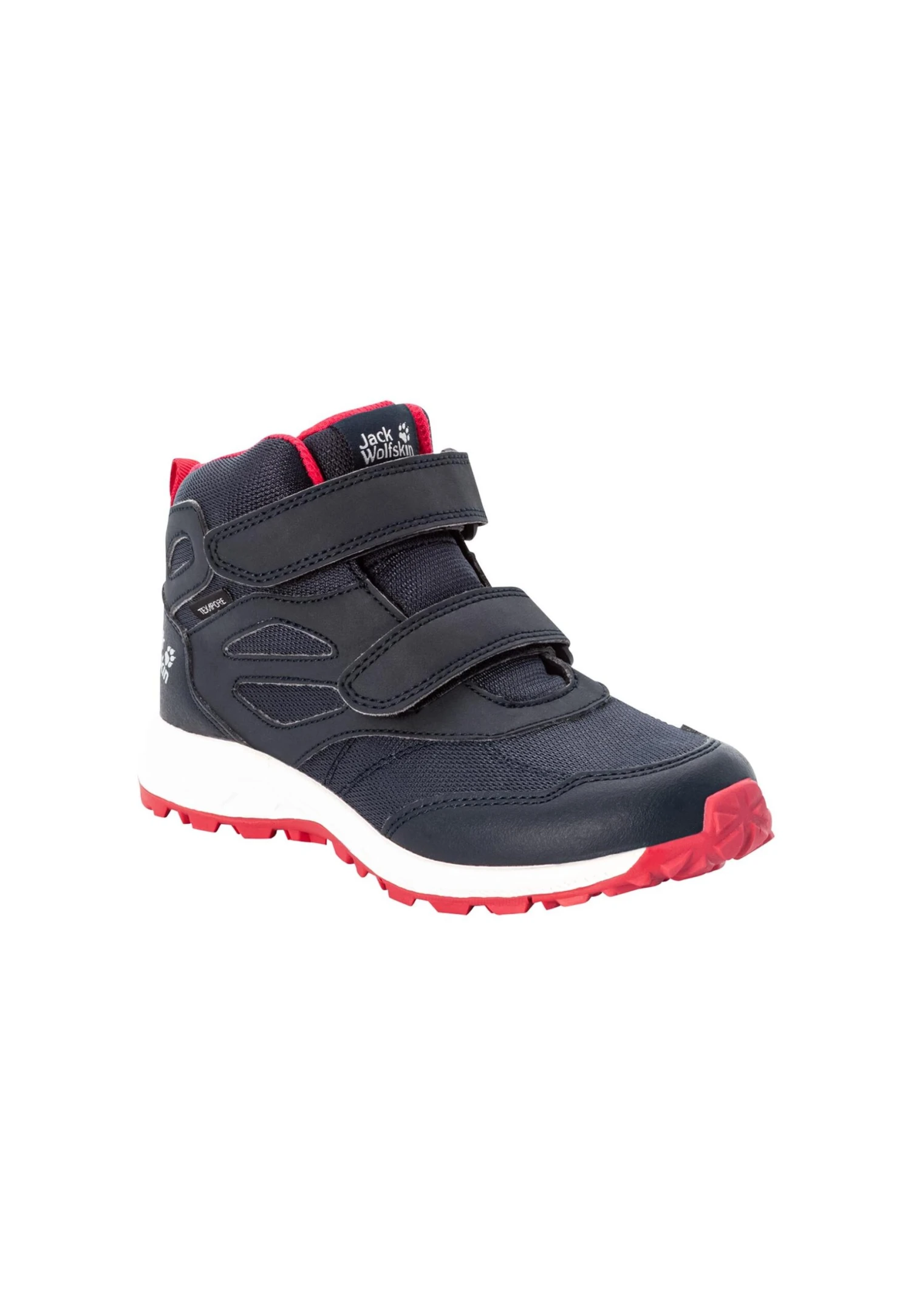 Jack Wolfskin Woodland Texapore Mid Vc K - Zapatillas De Senderismo - Dark Blue / Pink 6 Jack Wolfskin Woodland Texapore Mid Vc K - Zapatillas De Senderismo - Dark Blue / Pink - Imagen 4