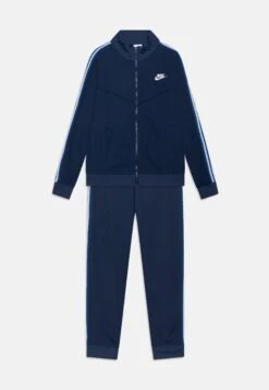 Nike Sportswear Tracksuit Taped Unisex - Chaqueta De Entrenamiento - Midnight Navy/White