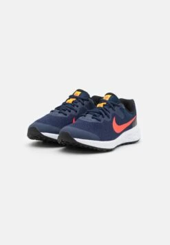 Nike Performance Revolution 6 Gs Unisex - Zapatillas De Running Neutras - Midnight Navy/Bright Crimson/Black/Yellow Ochre -Tienda De Moda Juvenil 78d7ee04d4134a5981284a60b521bf00