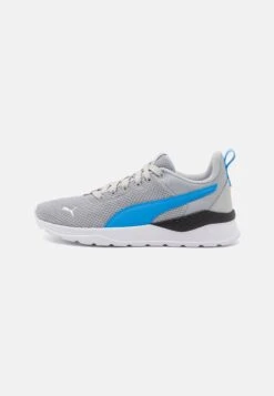 Puma Anzarun Lite Jr Unisex - Zapatillas De Running Neutras - Ash Gray/Regal Blue/White
