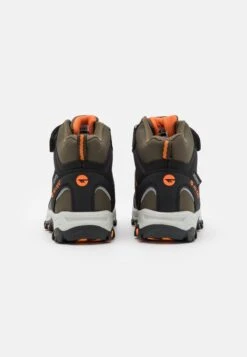 Hi-Tec Blackout Mid Wp Jr Unisex - Zapatillas De Senderismo - Khaki/Black/Orange -Tienda De Moda Juvenil 8254a9b881c4406aa73364df8a2af10a