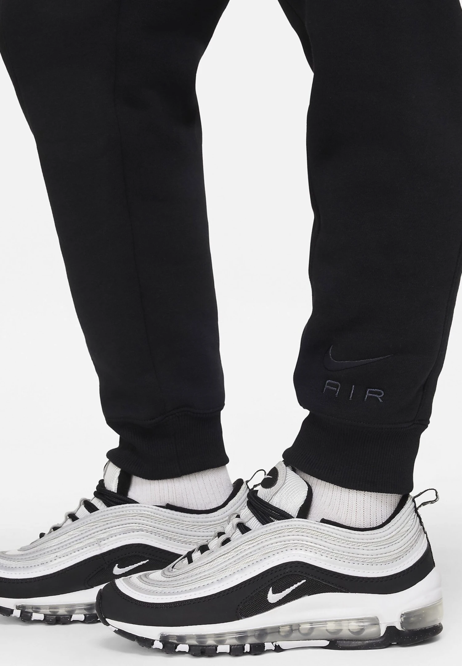 Nike Performance French Terry - Pantalones Deportivos - Black Black Anthracite 7 Nike Performance French Terry - Pantalones Deportivos - Black Black Anthracite - Imagen 5