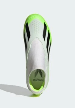 ADIDAS PERFORMANCE X Crazyfast Laceless - Botas De Fútbol Multitacos - Cloud White Core Black Lucid Lemon -Tienda De Moda Juvenil 8b320fcd3d9b4441ac6e2202482156a2