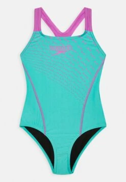 Speedo Medley Logo Medialist - Bañador - Medley Neon Orchid / Tile
