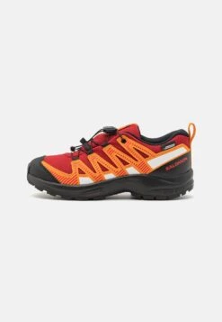 Salomon Xa Pro V8 Cswp Unisex - Zapatillas De Senderismo - Red Dahlia/Black/Orange Pepper