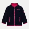 TROLLKIDS Oppdal Xt - Forro Polar - Navy/Magenta
