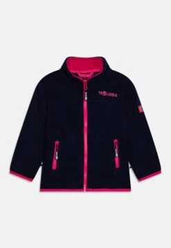 TROLLKIDS Oppdal Xt - Forro Polar - Navy/Magenta