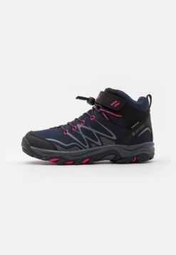 Hi-Tec Blackout Mid Wp Unisex - Zapatillas De Senderismo - Navy/Magenta