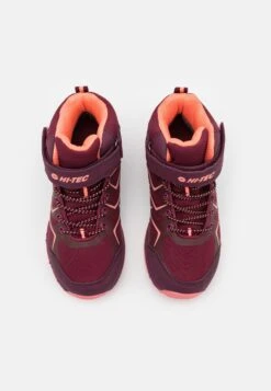 Hi-Tec Trio Wp Unisex - Zapatillas De Senderismo - Burgundy/Coral -Tienda De Moda Juvenil a06f682111bc488ea7896602a3a18a55