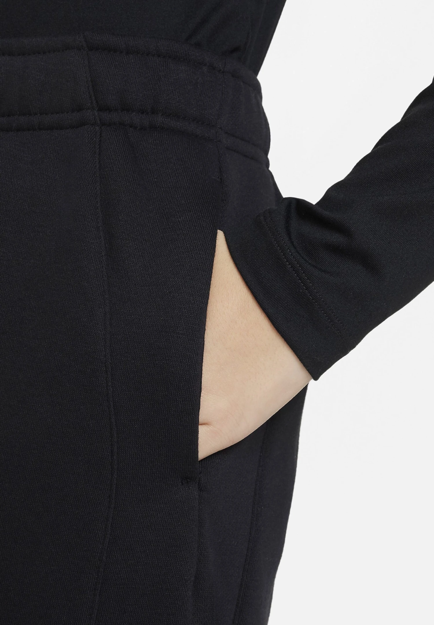 Nike Performance French Terry - Pantalones Deportivos - Black Black Anthracite 6 Nike Performance French Terry - Pantalones Deportivos - Black Black Anthracite - Imagen 4