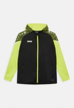 JAKO Performance Unisex - Forro Polar - Shwarz/Soft Yellow