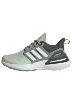 ADIDAS PERFORMANCE Rapidasport K - Zapatillas De Running Neutras - Linen Green Silver Cloud White