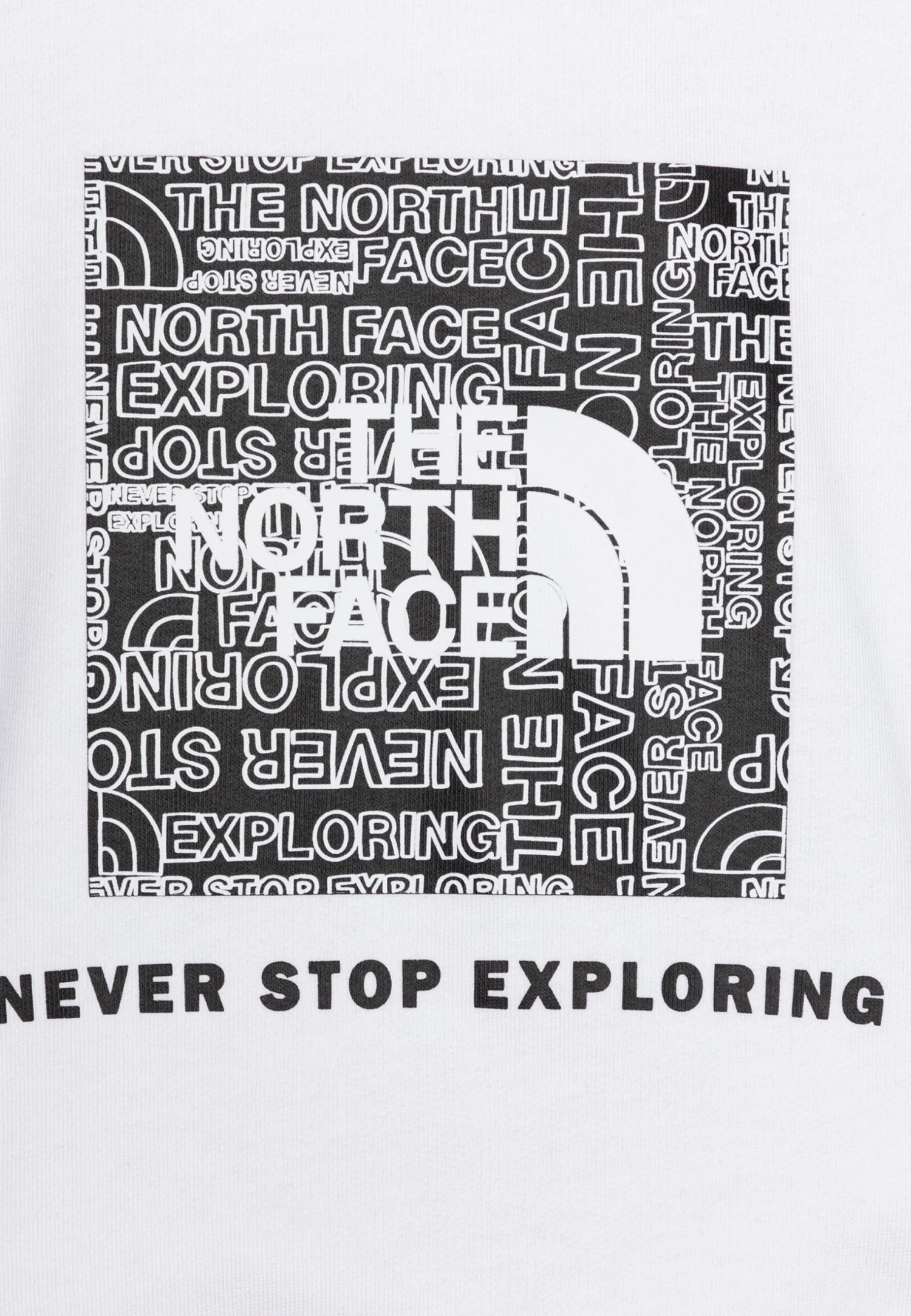 The North Face Teens Box Hoodie Unisex - Jersey Con Capucha - White/Black 5 The North Face Teens Box Hoodie Unisex - Jersey Con Capucha - White/Black - Imagen 3