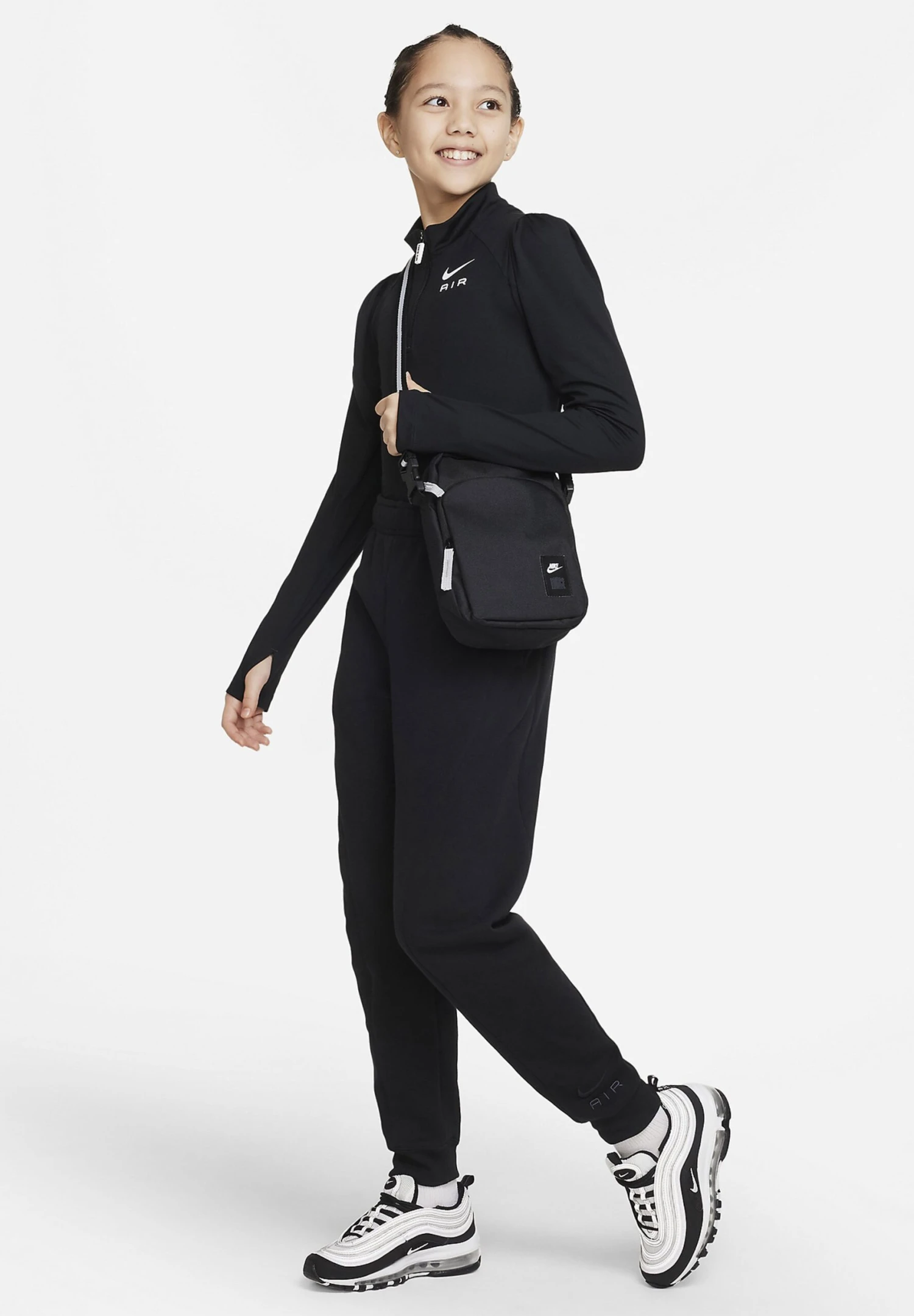 Nike Performance French Terry - Pantalones Deportivos - Black Black Anthracite 3 Nike Performance French Terry - Pantalones Deportivos - Black Black Anthracite