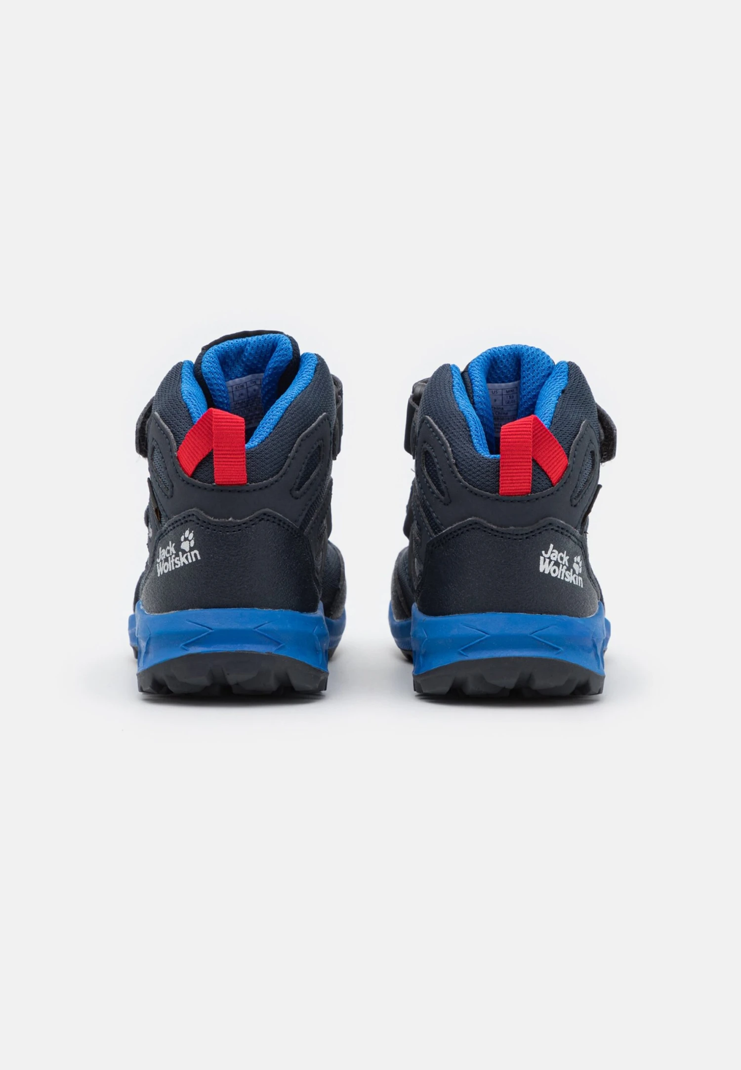 Jack Wolfskin Woodland Texapore Mid Vc K - Zapatillas De Senderismo - Dark Blue/Red 5 Jack Wolfskin Woodland Texapore Mid Vc K - Zapatillas De Senderismo - Dark Blue/Red - Imagen 4