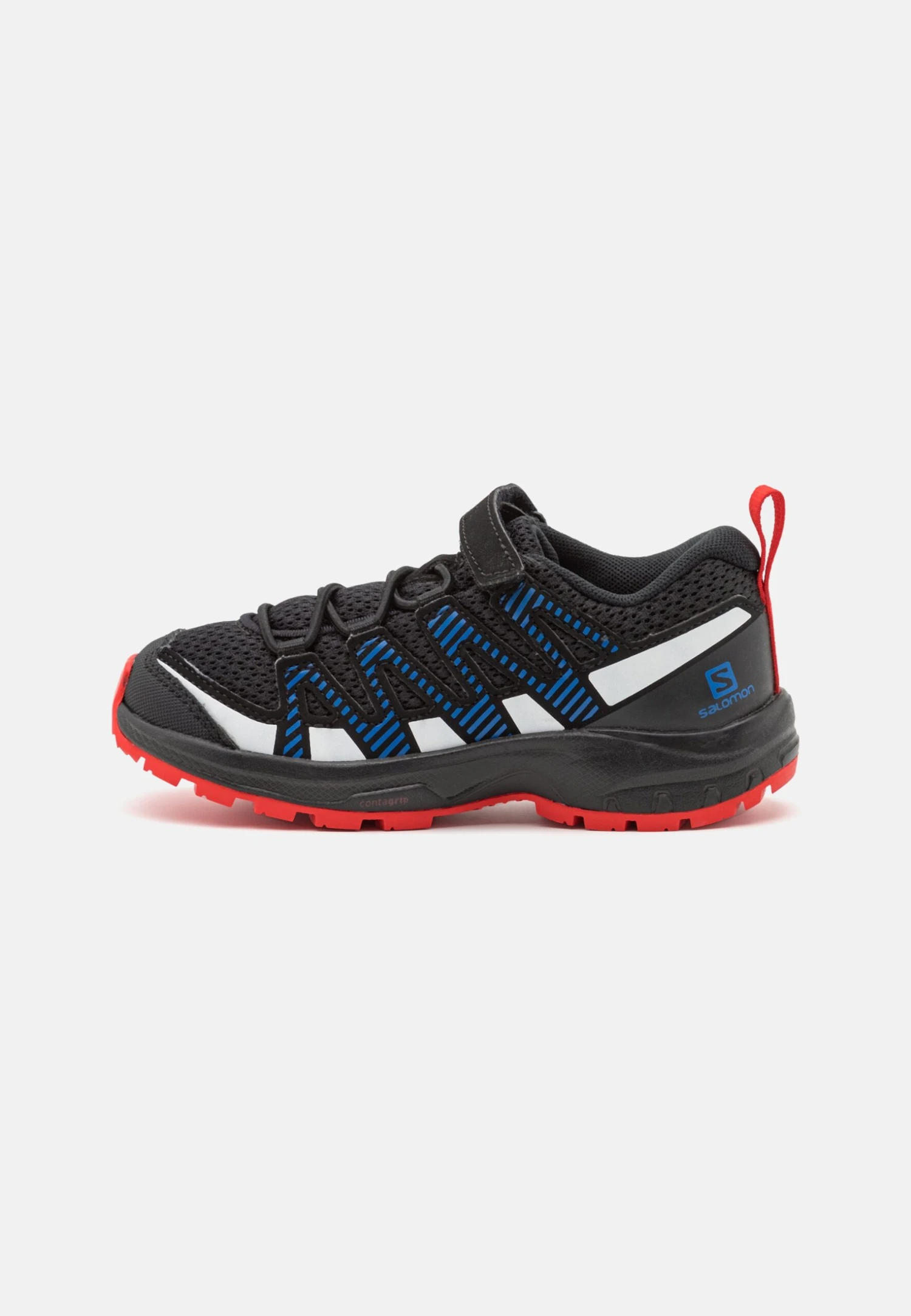 Salomon Xa Pro V8 Unisex - Zapatillas De Senderismo - Black/Lapis Blue/Fiery Red 3 Salomon Xa Pro V8 Unisex - Zapatillas De Senderismo - Black/Lapis Blue/Fiery Red