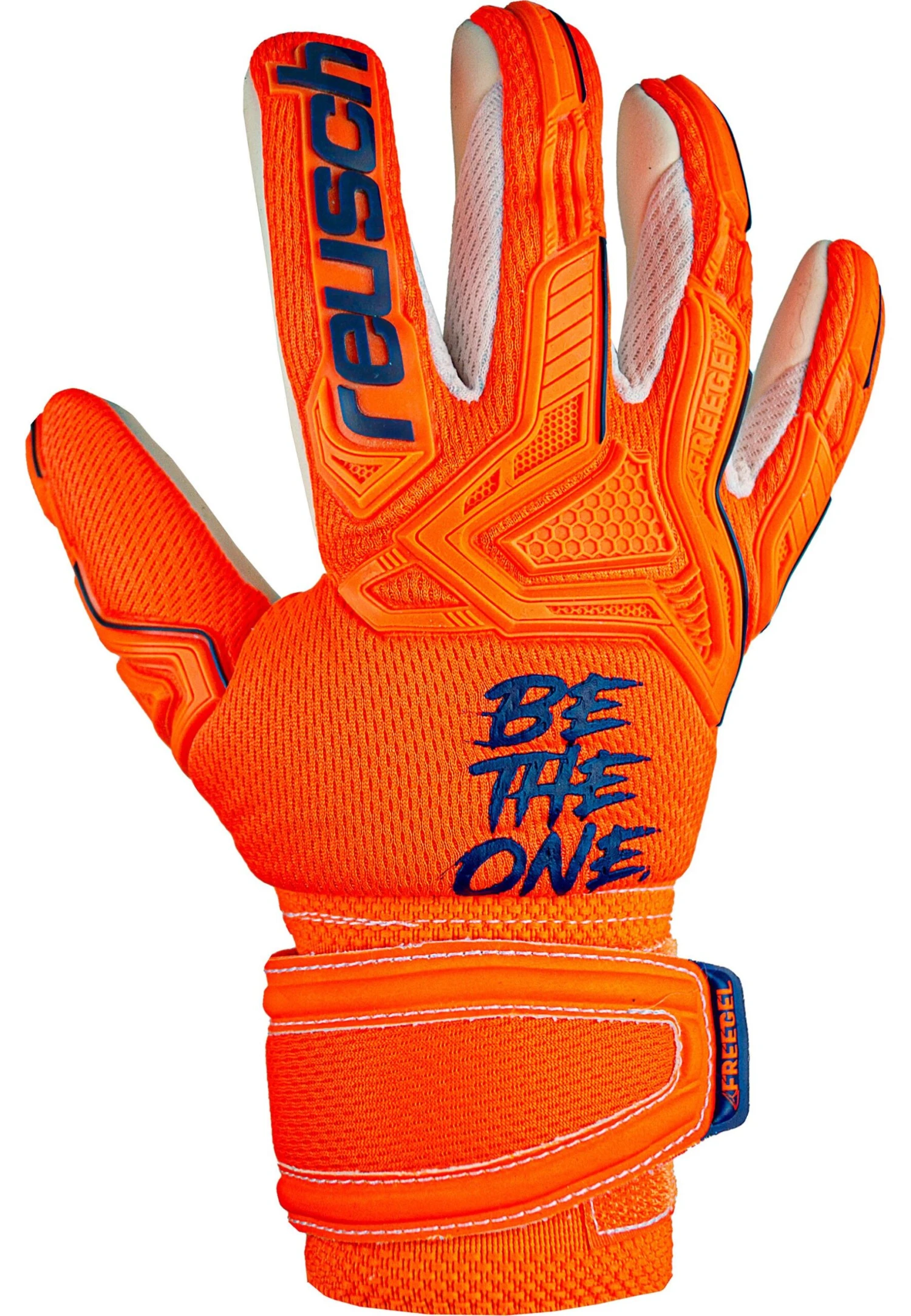 Reusch Guantes De Portero - Shocking Orange Blue 5 Reusch Guantes De Portero - Shocking Orange Blue - Imagen 3