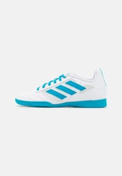 ADIDAS PERFORMANCE Super Sala 2 Unisex - Botas De Fútbol Sin Tacos - Footwear White/Solar Red/Team Royal Blue