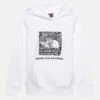 The North Face Teens Box Hoodie Unisex - Jersey Con Capucha - White/Black -Tienda De Moda Juvenil c0451215cd9d4c69914c39263a181c10