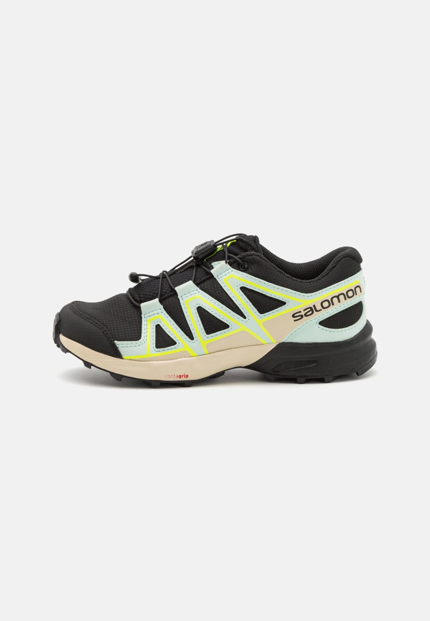 Salomon Speedcross Unisex - Zapatillas De Senderismo - Black/Bleached Aqua/Bleached Sand 3 Salomon Speedcross Unisex - Zapatillas De Senderismo - Black/Bleached Aqua/Bleached Sand