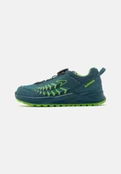 Lowa Ferrox Gtx Junior Unisex - Zapatillas De Senderismo - Petrol/Limone