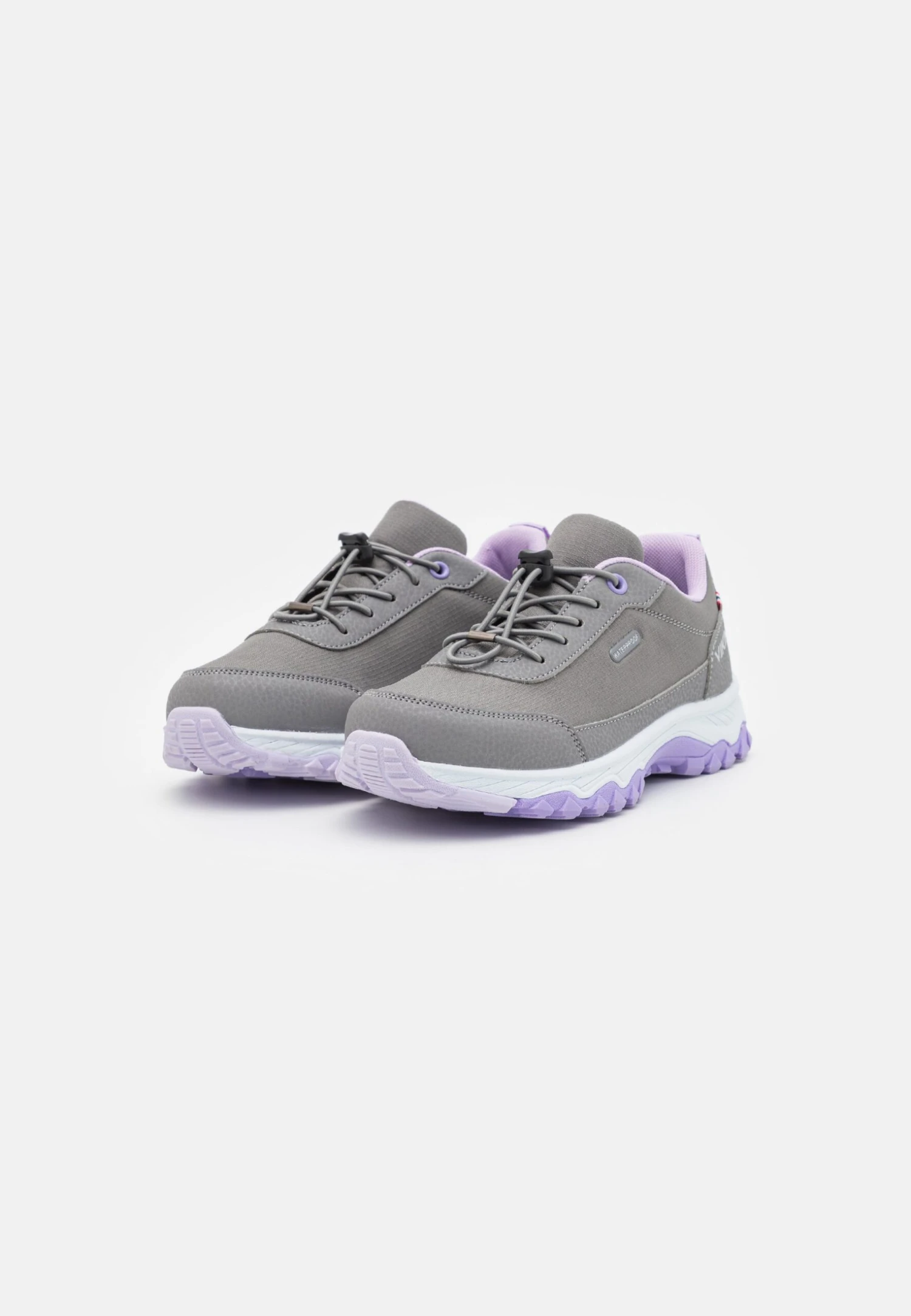 Viking Crude Low Wp Unisex - Zapatillas De Senderismo - Pearlgrey/Lavender 4 Viking Crude Low Wp Unisex - Zapatillas De Senderismo - Pearlgrey/Lavender - Imagen 2