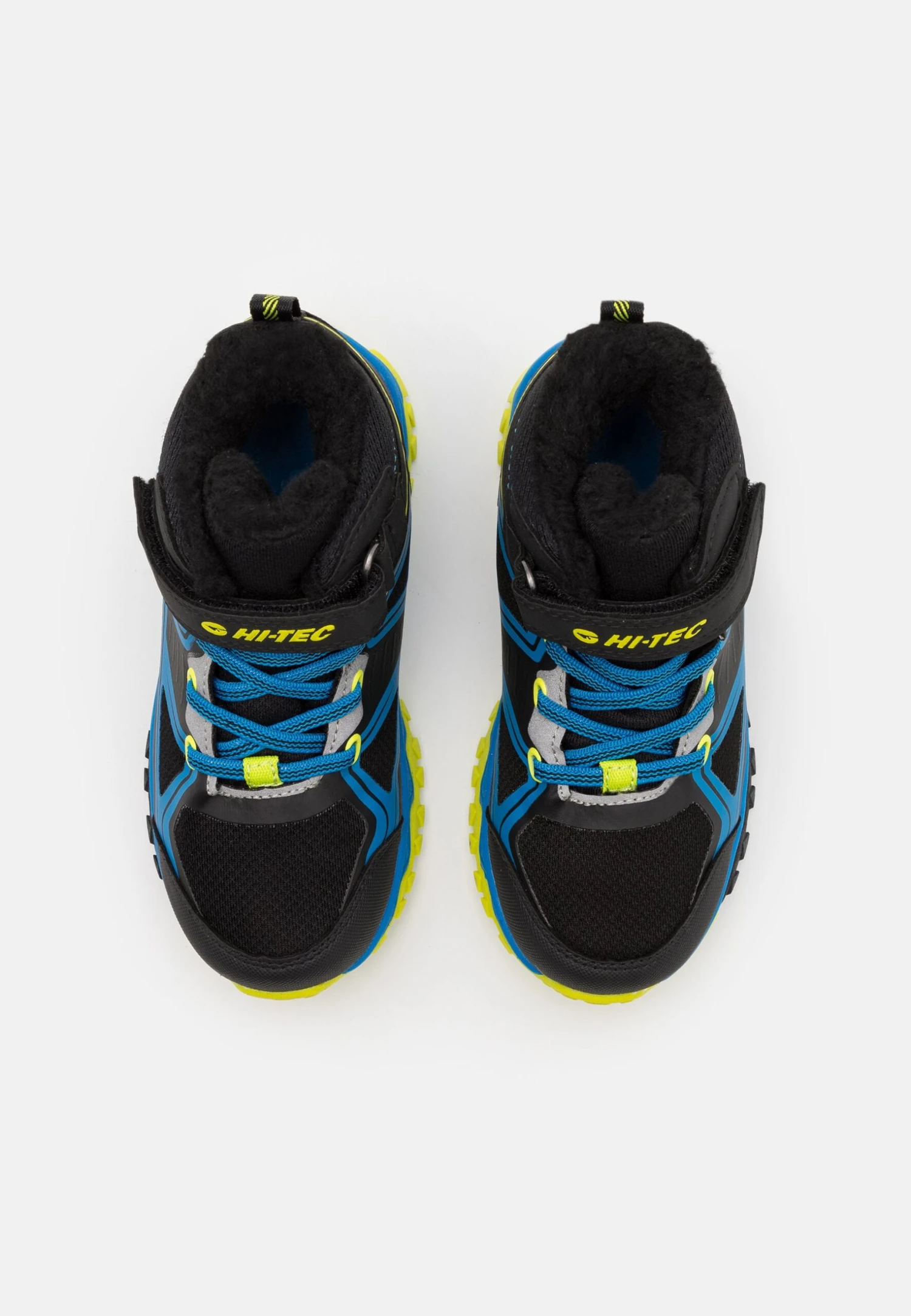 Hi-Tec Glacier Mid 200 Wp Jr Unisex - Zapatillas De Senderismo - Black/Lake Blue/Lime/Silver 6 Hi-Tec Glacier Mid 200 Wp Jr Unisex - Zapatillas De Senderismo - Black/Lake Blue/Lime/Silver - Imagen 4
