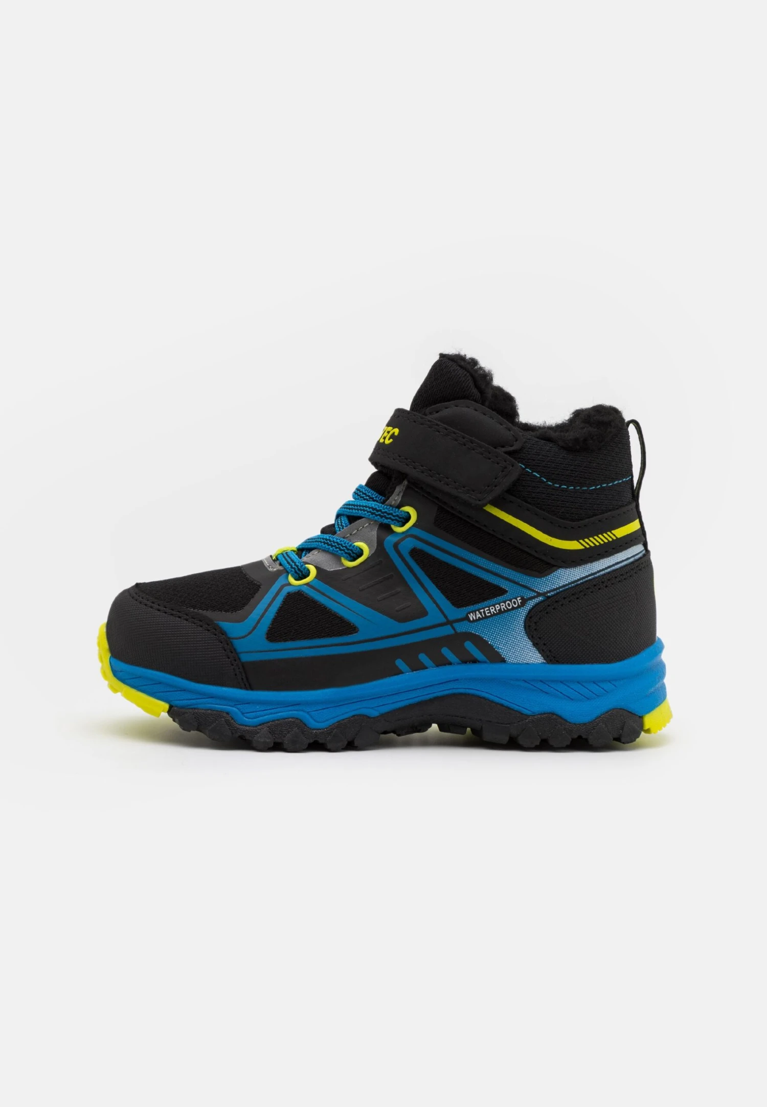 Hi-Tec Glacier Mid 200 Wp Jr Unisex - Zapatillas De Senderismo - Black/Lake Blue/Lime/Silver 3 Hi-Tec Glacier Mid 200 Wp Jr Unisex - Zapatillas De Senderismo - Black/Lake Blue/Lime/Silver