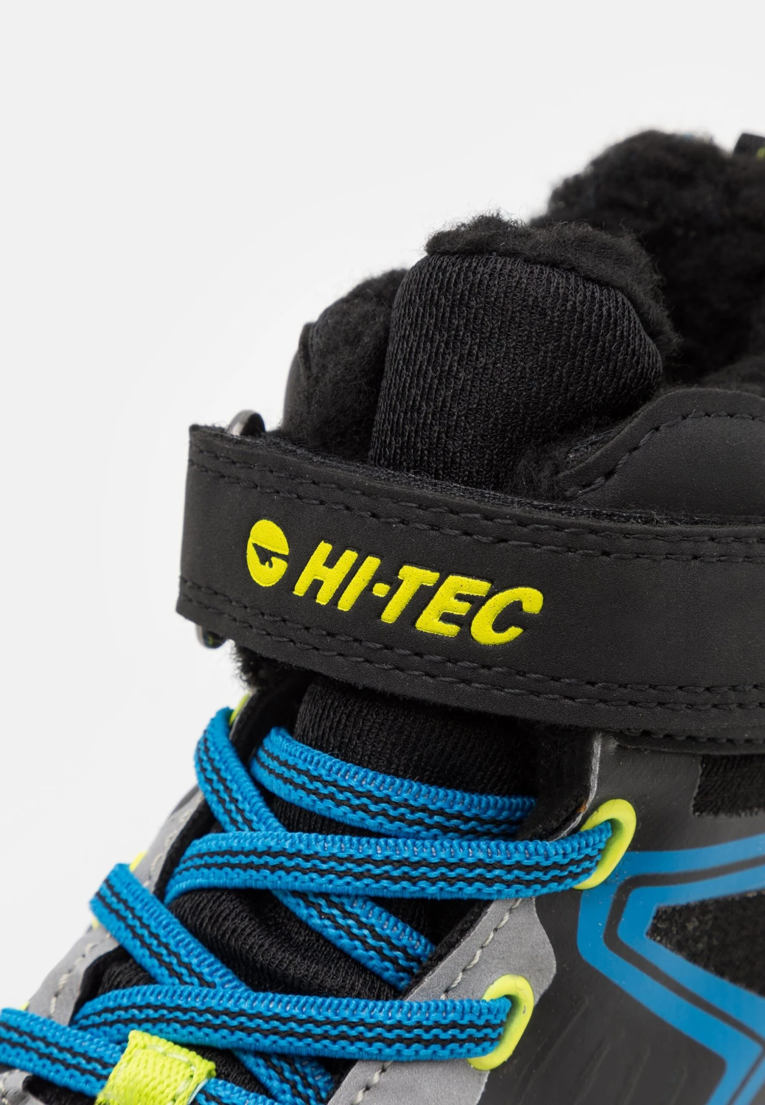 Hi-Tec Glacier Mid 200 Wp Jr Unisex - Zapatillas De Senderismo - Black/Lake Blue/Lime/Silver 8 Hi-Tec Glacier Mid 200 Wp Jr Unisex - Zapatillas De Senderismo - Black/Lake Blue/Lime/Silver - Imagen 6